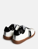 Polo Ladies Side Flash Retro Sneakers In White