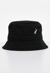 Polo Mens Sydney Twill Bucket Hat In Black