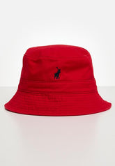Polo Mens Sydney Twill Bucket Hat In Red