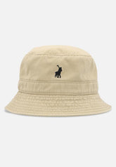 Polo Mens Sydney Twill Bucket Hat In Khaki