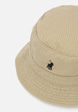 Polo Mens Sydney Twill Bucket Hat In Khaki