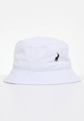 Polo Mens Sydney Twill Bucket Hat In White