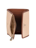 Polo Sahara Smalls Compact Trifold Purse In Tan