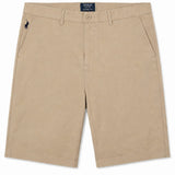 Polo Mens Essential Cotton Chino Short In Stone