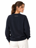 Polo Womens Sophia Long Sleeves Sweatshirt In Navy
