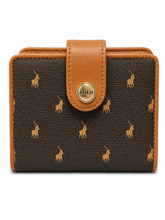 Polo Womens Peninsula Small Tab Purse In Tan/Brown
