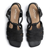 Hotter Ladies Portofino Shoes In Black