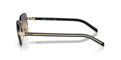Prada Mens Sunglasses In Black And Gold