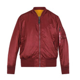 Alpha Industries Mens Ma-1 Classic Jacket In Dark Cherry