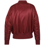 Alpha Industries Mens Ma-1 Classic Jacket In Dark Cherry
