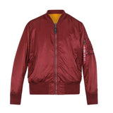 Alpha Industries Mens Ma-1 Classic Jacket In Dark Cherry