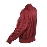 Alpha Industries Mens Ma-1 Classic Jacket In Dark Cherry