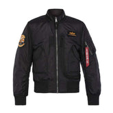 Alpha Industries Mens Engine Jacket In Black