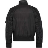 Alpha Industries Mens Engine Jacket In Black