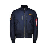 Alpha Industries Mens Engine Jacket In Navy