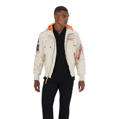 Alpha 133131 Mens Strike Jacket Off White
