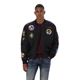 Alpha 138104 Mens Ma -1 Patch Jacket Black Yello