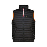 Alpha Industries Mens Puffer Vest Ulm In Black