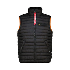 Alpha Industries Mens Puffer Vest Ulm In Black