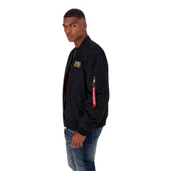 Alpha 138138 Mens Ma-1 Nasa Skylab Jacket Black