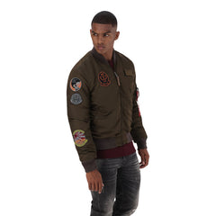 Alpha 143121 Ma-1 Pilot Mens Jacket Brown