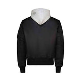 Alpha Industries Mens Ma-1 Dtec Mens Jacket In Black And Grey