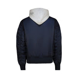 Alpha Industries Mens Ma-1 Dtec Mens Jacket In Blue And Grey