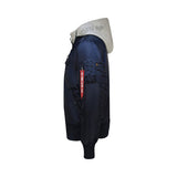 Alpha Industries Mens Ma-1 Dtec Mens Jacket In Blue And Grey