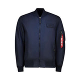Alpha Industries Mens Ma-1 Tt Jacket In Blue
