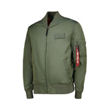Alpha Industries Mens Ma-1 Tt Jacket In Sage