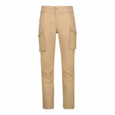 Alpha Mens Ai Cotton Cargo Pants In Khaki