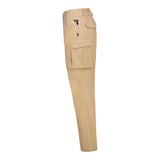 Alpha Mens Ai Cotton Cargo Pants In Khaki