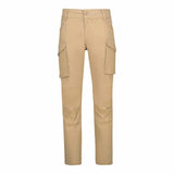 Alpha Mens Ai Cotton Cargo Pants In Khaki