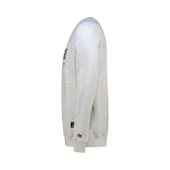 Alpha Industries Mens AI Applique Crew Neck Sweatshirt In Grey