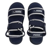 Puma Boys Crony Evolve 2.0 Sandals In Navy & White