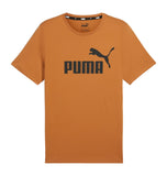 Puma Ess Logo Tee M Cotton Caramel