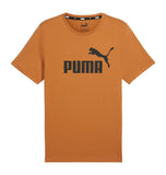 Puma Ess Logo Tee M Cotton Caramel