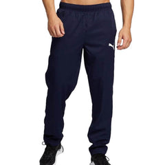 Puma Mens Ess Woven Op Navy Track Pants