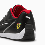 Puma Boys Ferrari Drift Cat 11 Junior Shoes In Black & Red