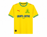 Puma Mamelodi Sundowns Mens Home Replica Jersey In Yellow & Blue