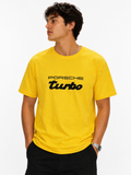 Puma Mens PL Logo T-Shirt In Lemon Chrome