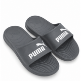 Puma Popcat Injex Zadp Slides Grey And White
