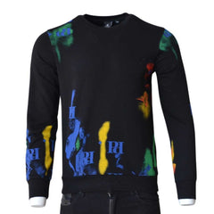 Pure Premium Picasso Sweater In Black