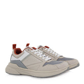 Calvin Klein Mens Low Top Lace Up In Ecru
