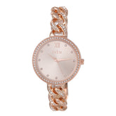 Rvlri Ladies Stone Watch In Rose Gold