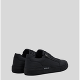 Replay Mens Raily Low Zip Sneakers In Black