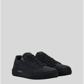 Replay Mens Raily Low Zip Sneakers In Black