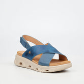 Heart & Sole Ladies Ramona 2 Sandals In Blue