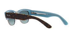Ray-Ban Mega Clubmaster Sunglasses In Tortoise on Blue