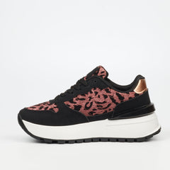 Butterfly Feet Ladies Rio 4 Rose Gold Sneakers